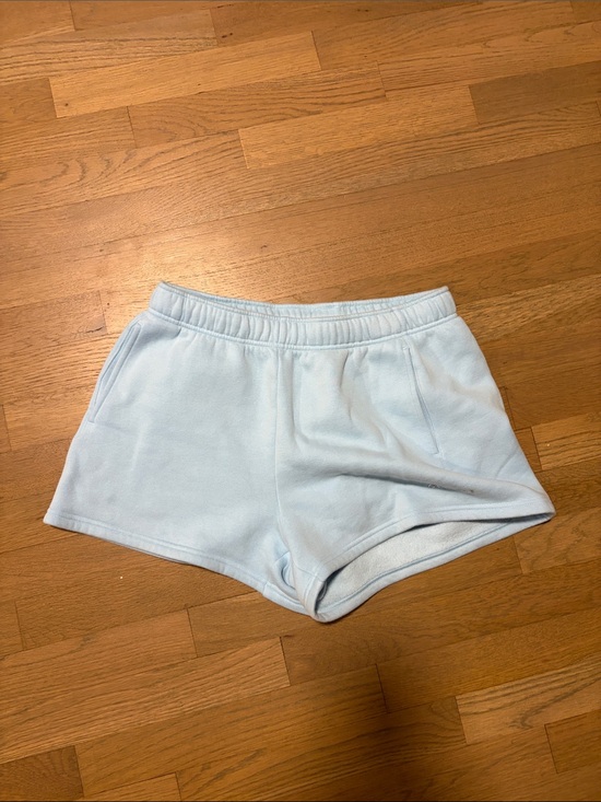 Offline Pants - Everyday Light Blue Athletic Shorts with Elastic Waist